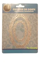 Comprar Scrapbooking Troqueles Blonda Ovalos Puntilla 2 Piezas 