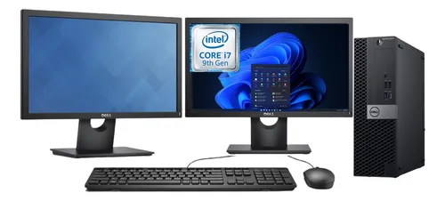 Cpu Dell Optiplex I7 9700 1tb Ssd Ram 32gb 2 Monitores Kit Cpu Dell Optiplex I7 9700 1tb Ssd Ram 32gb 2 Monitores Kit