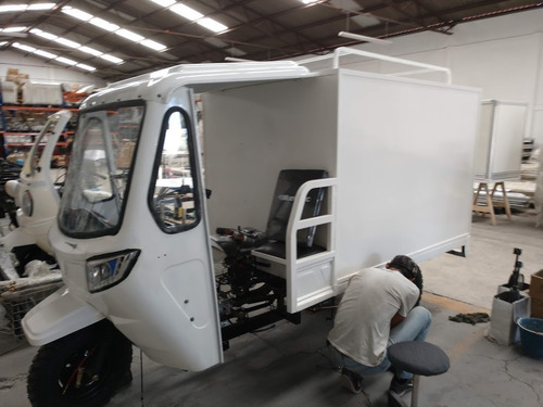 Motocarro Gasolina Muevetec 2025 Rex Se Caja Cerrada 250cc