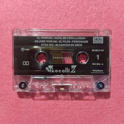 Grupo Teocalli Cassette Teocalli 2 Nadie Me Verá Llorar Estándar (Usado)