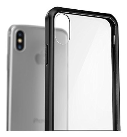 Funda Protectora Transparente Para iPhone X Antideslizante