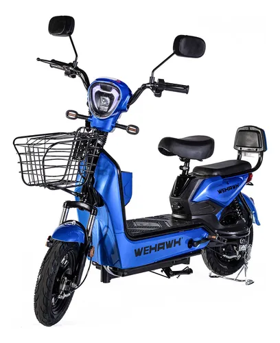 Moto Scooter Bicicleta Eletrica Wehawk 500w 40 Km Autonomia Cor A...