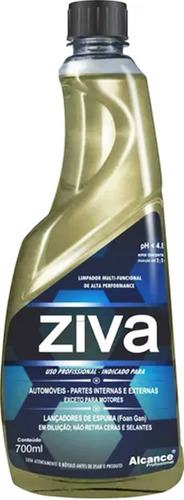  Limpador Apc Ziva 700ml 1:100 Alcance Profissional