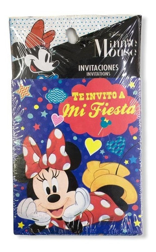 Invitaciones De Cumpleaños Minnie Mouse