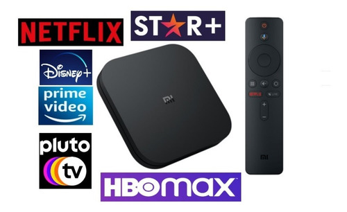 Imagen 1 de 1 de Xiaomi Mi Box S 4k 8gb 2gb Disney + Hbomax Star+ Prime Video