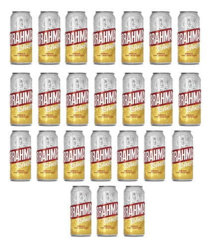 Cerveza Brahma Lata 473ml Rubia X 24 Und