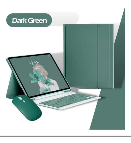 Funda Para iPad Pro 11 2020-2021 + Teclado+ Mouse Touchpad