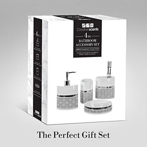 Conjunto De Acessórios De Banheiro Creative Scents Mirror Da
