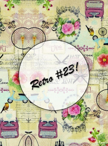 Imagen 6 de 9 de Láminas Decoupage Autoadhesivas No Servilletas Decoración