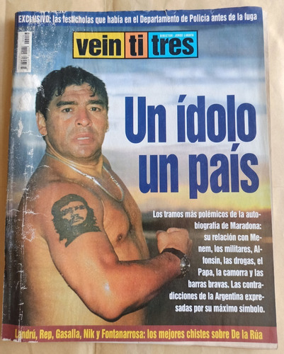 Revista Veintitres - Diego Maradona - 2000