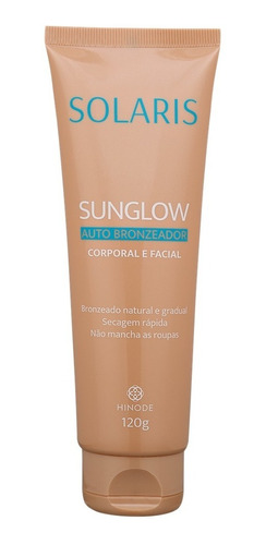 Sunglow Autobronceador Cuerpo Y Rostro Solaris 120g