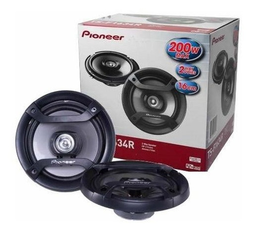 Imagen 2 de 4 de Parlante Pioneer 1634 Puerta Delant Peugeot 206 207 307 Etc