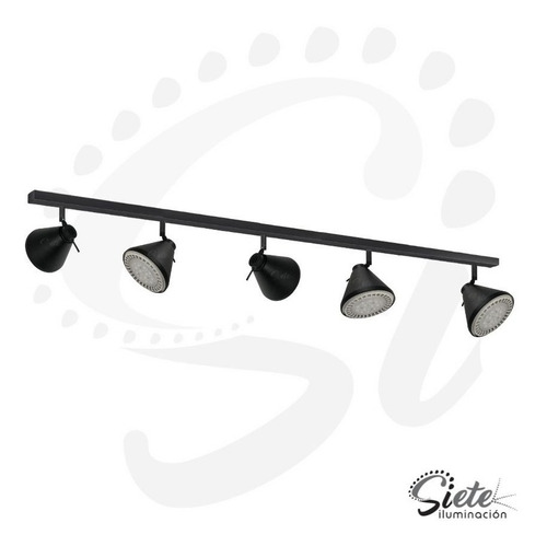 Imagen 2 de 4 de Aplique Spot Cono Móvil Ar111 Led 1 Luz De Pared / Techo