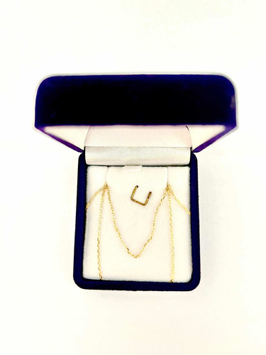 Imagen 4 de 5 de Cadena De Oro 18k Macizo 2gr Forzet 55cm Hombre Mujer Gtia