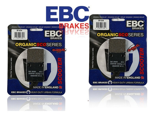 Pastillas Freno Ebc Brakes Suzuki Lt-a 500 Fk2 Vision 4wd