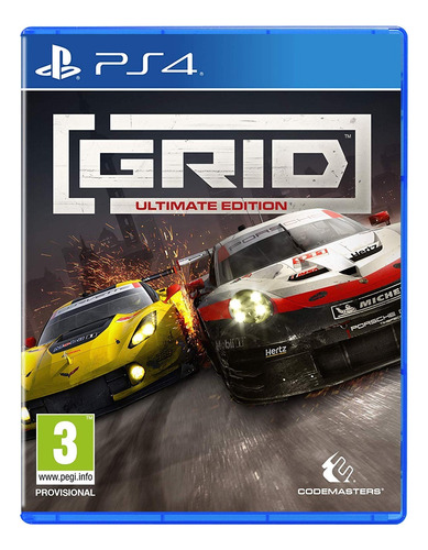 Grid Ultimate Edition Playstation 4 Físico Sellado 