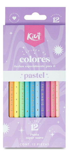 Colores Kiut Pastel X 12 Und