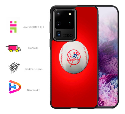 Funda Para Samsung S20/s20lite/s20ultra Yaankes Samsung S20 Ultra Pelo Yankees