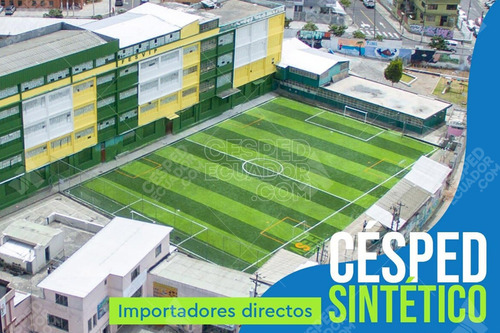 Imagen 1 de 5 de Césped Sintetico Artificial Para Tu Cancha De Fútbol