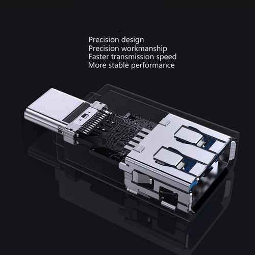 Imagen 6 de 8 de Adaptador - Usb 3.0 Hembra A Usb-c Macho