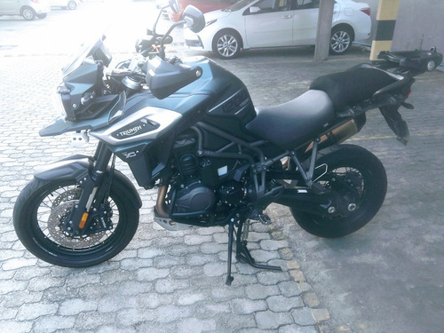 Imagem 1 de 1 de Tiger 1200xca 2019/2019, Verde, 9000km, Na Garantia.