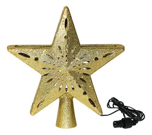 Proyector Tree Topper Star Con Diseño De Pentagrama