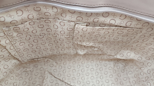 Bolsa Tote Guess Tote Quilted Color Rosa Claro