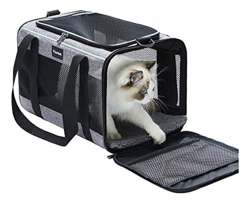 Porta Mascotas Vceoa Carriers Con Lados Blandos Para Gatos