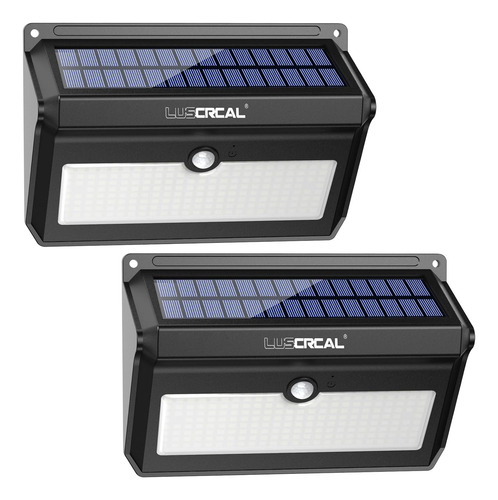 Luces Solares Exteriores 142 Led Ip65 Con Sensor Movimiento