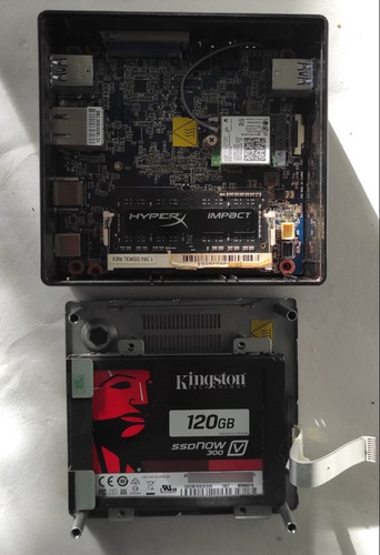 Mini Pc Gigabyte Brix J3160 Intel Celeron 4gb Ram 120 Ssd