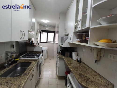 Imagem 14 de 15 de Apartamento 68 Metros 2 Dorms 1 Vaga Varanda Integrada - Santo Amaro - 15