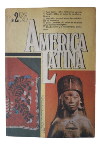 Revista América Latina N° 2/88 / Ed Progreso Moscú 