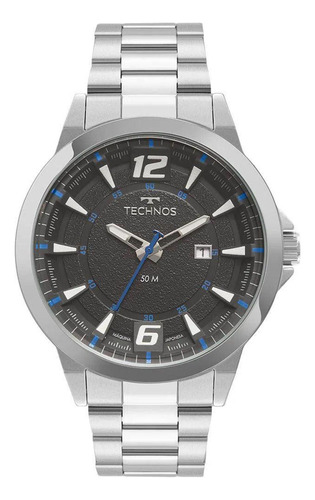 Relógio Technos Masculino Racer Prata 2117lcys/1a