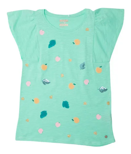 comprar Polera Niña Menta Pillin