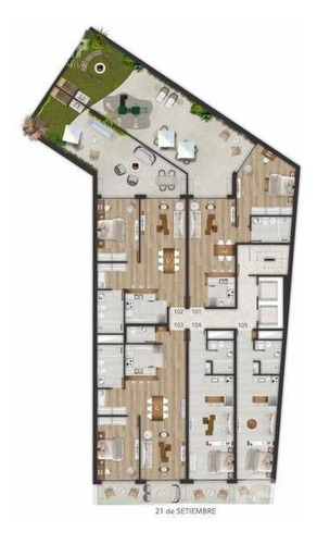 Punta Carretas, Amplio Monoambiente Al Frente Con Salida A Terraza | Construcción