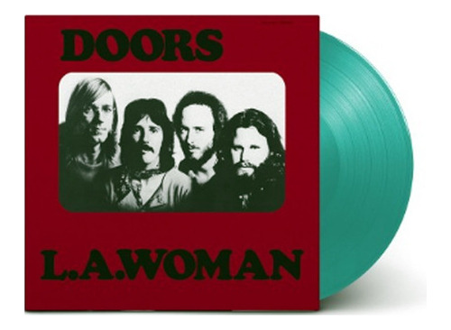 Coleccion The Doors Vinilo + Libro N° 8 L.a. Woman (color 