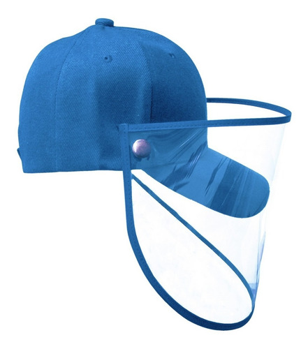 Gorra Con Careta Protector Facial Excelente Calidad Colores