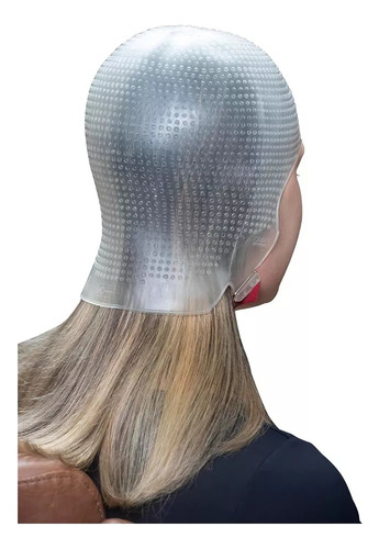 Gorro De Pelo Dompel Sparta De Silicona De 2,4 K Con Mechas,