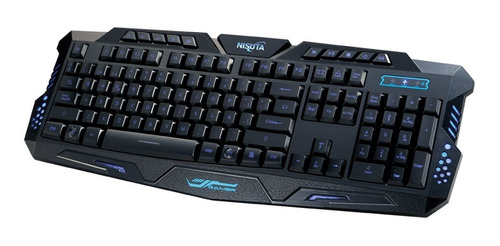 Envío Con Normalidad Teclado Gamer Nisuta Ns-kb25l Retroilum