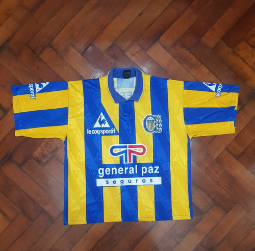 Camiseta Titular Rosario Central 1995/96, Talle L.