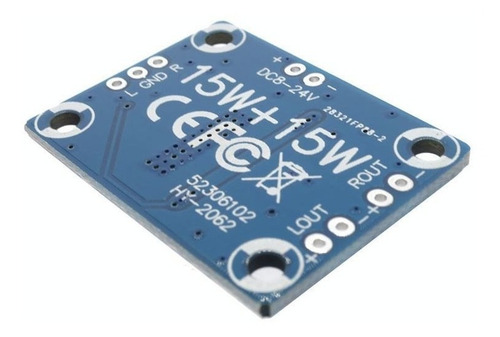 Imagen 4 de 5 de Modulo Amplificador De Audio Estereo 2 X 15w Clase D Tpa3110