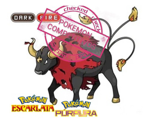 Imagen 1 de 1 de Pokemon Competitivos Escarlata Y Purpura Novena Generacíon