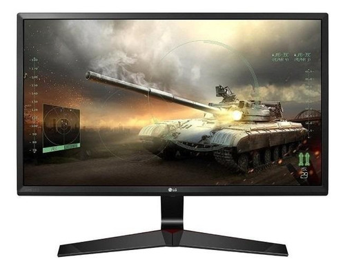 Monitor gamer LG 24MP59G led 24" negro 100V/240V