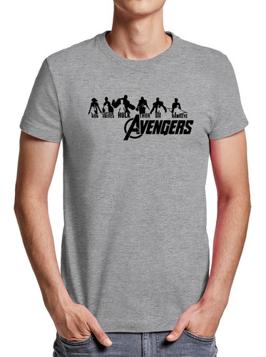 Polera Avengers - Polo - Marvel Comics - Stencil