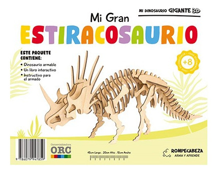 Mi Dinosaurio Gigante 3d-estiraco