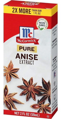 Extracto De Anís Mccormick 2 Onz (59 Ml)