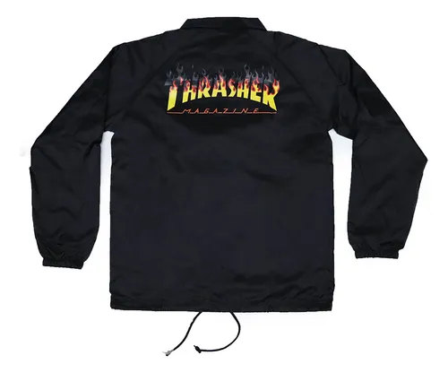 Jaqueta Corta Vento Thrasher Magazine Bbq Logo Importado