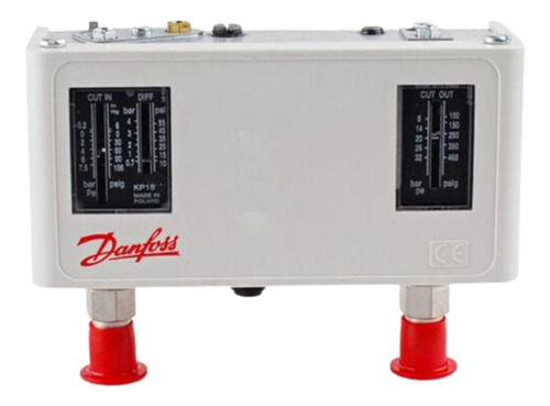 Presostato Dual Auto Kpi15 -0,20 - 7,50 Bar Danfoss