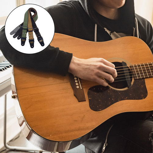Cinturón De Guitarra Y Correa De Guitarra, 3 Piezas