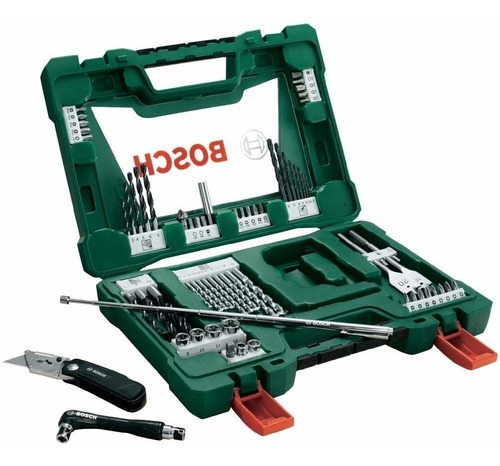 Juego Kit Set Bosch Mechas Puntas Fresador Tubos Iman 68 Pzs